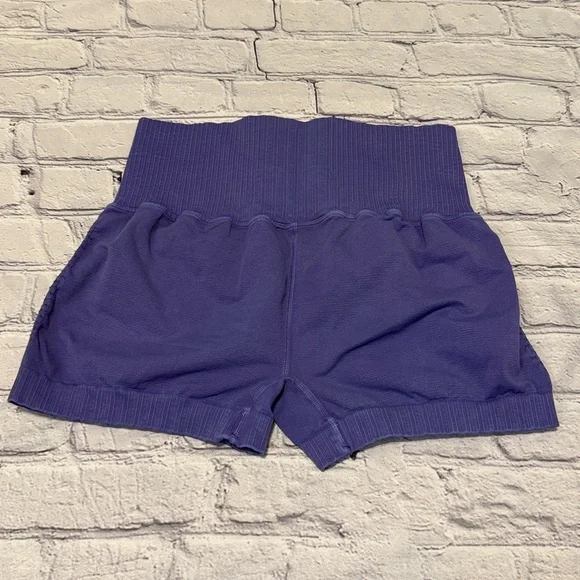 NWOT FP Movement Good Karma Running Shorts - Deep Sea - Size XL - Picture 9 of 16